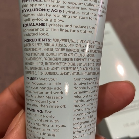 Global Beauty Care Smooth & Lift Collagen Cleanser & Serum Glowing Vit C cleanse - Picture 4 of 13
